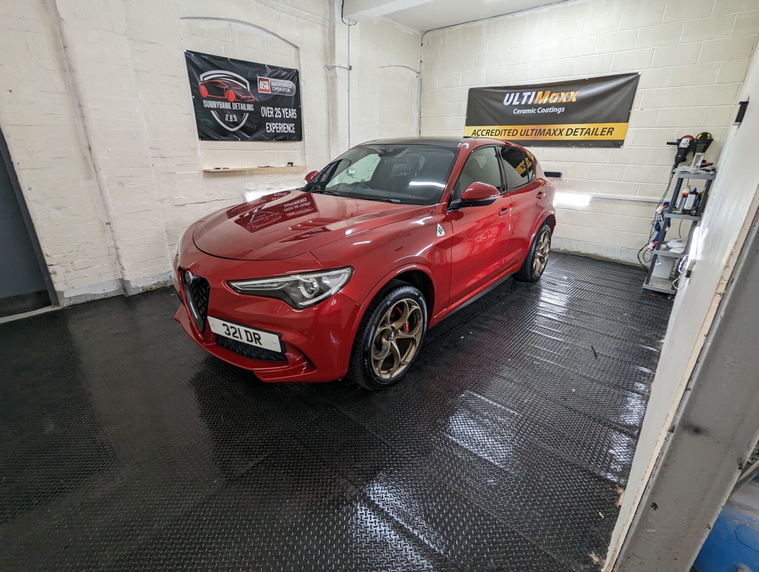 Alfa Romeo Stelvio at Sunnybank Detailing