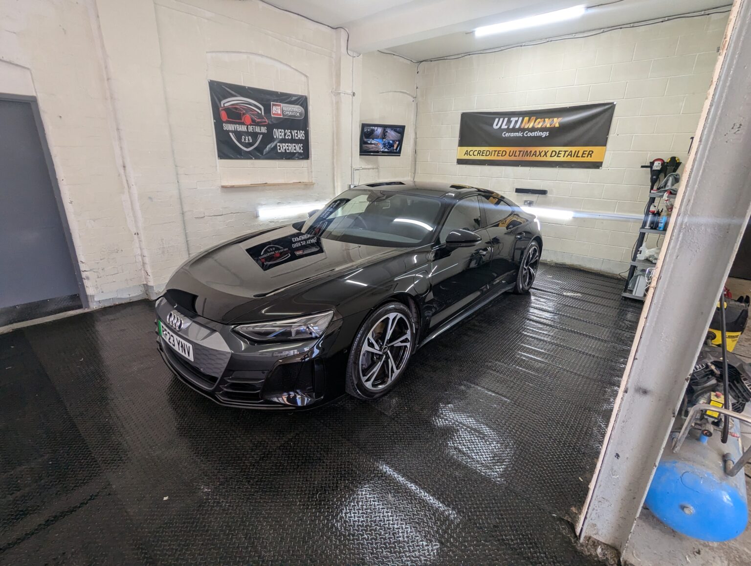 Audi e-tron GT at Sunnybank Detailing